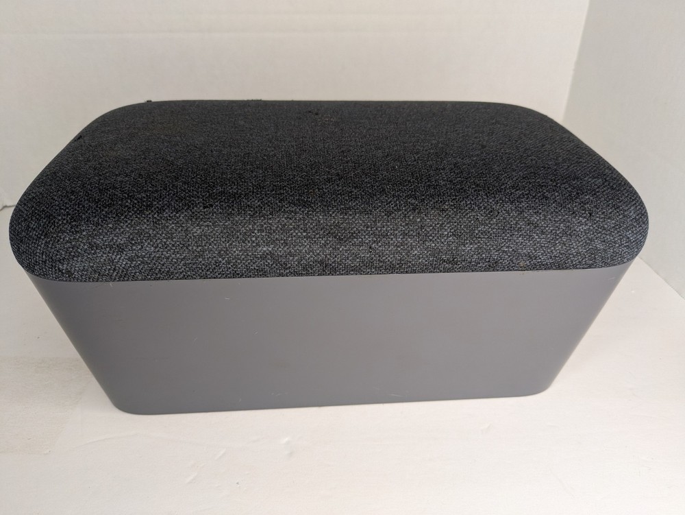 Google Home Max Smart Assistant Speaker Charcoal Gray TESTED Read Description