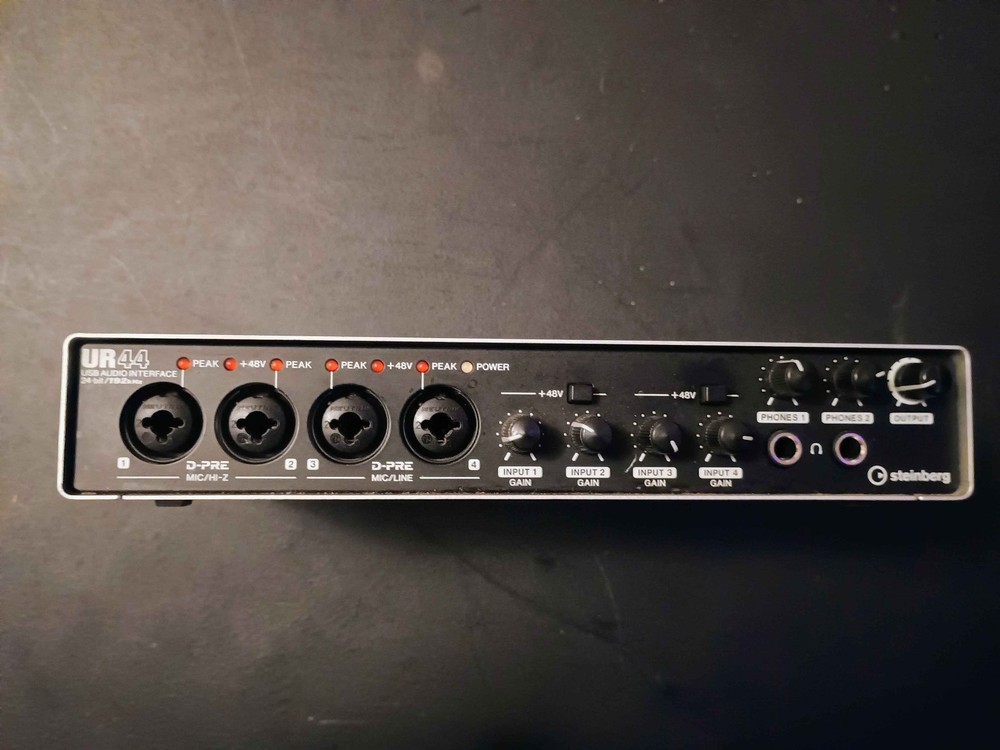 Steinberg Cubase UR44 6x4 USB 3.0 Audio Interface Untested