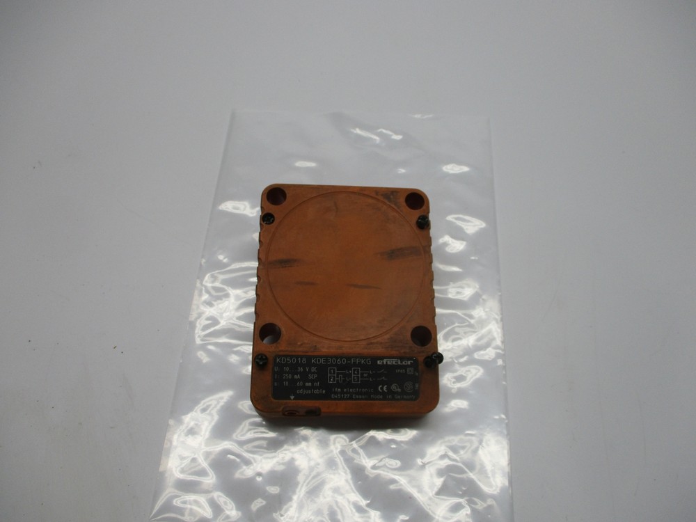 IFM EFECTOR KDE3060-FPKG SENSOR UNMP