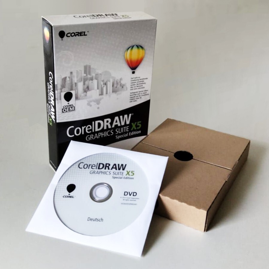 CorelDRAW Graphics Suite X5 SE ( German ) + License
