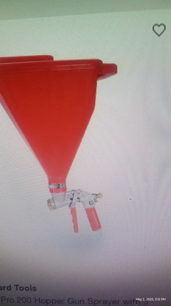 Texture-pro 200 Hopper Gun With 3 Spray Tips Walboard Tools Ceiling Texturing