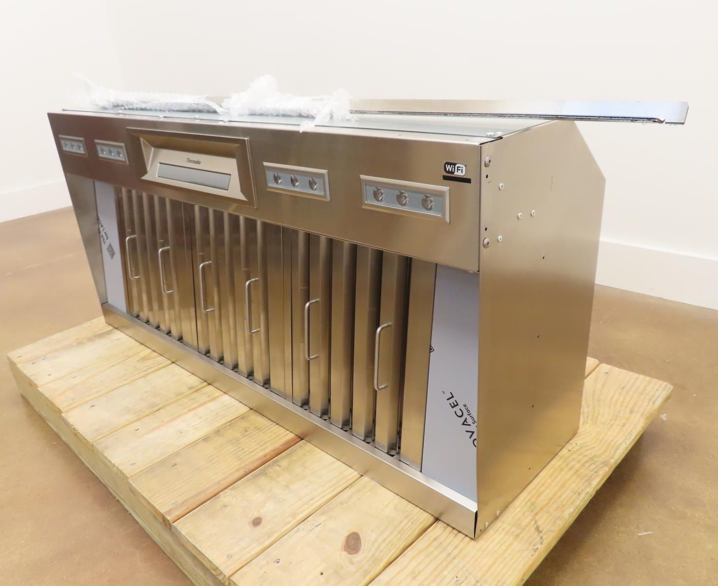 Thermador Professional Series VCIN48GWS 48" Wifi Smart Custom Insert Hood Images