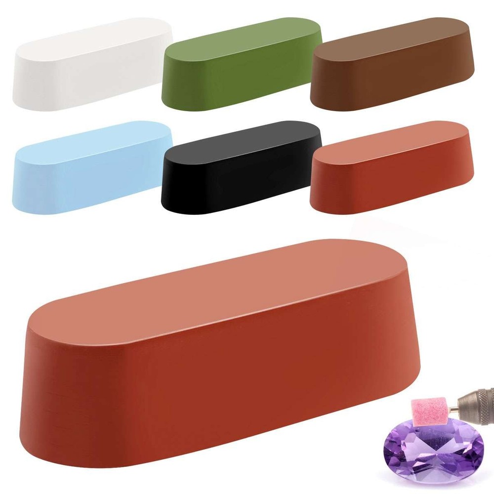 6 Pcs Metal Buffing Polishing Compound for Buffing Wheel Buffing Wheel Compound