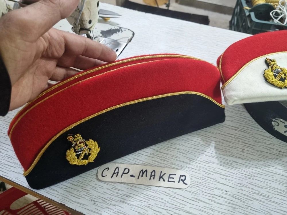 BRITISH GENERAL FIELD OFFR'S OVERSEA HAT (SIDE CAP)