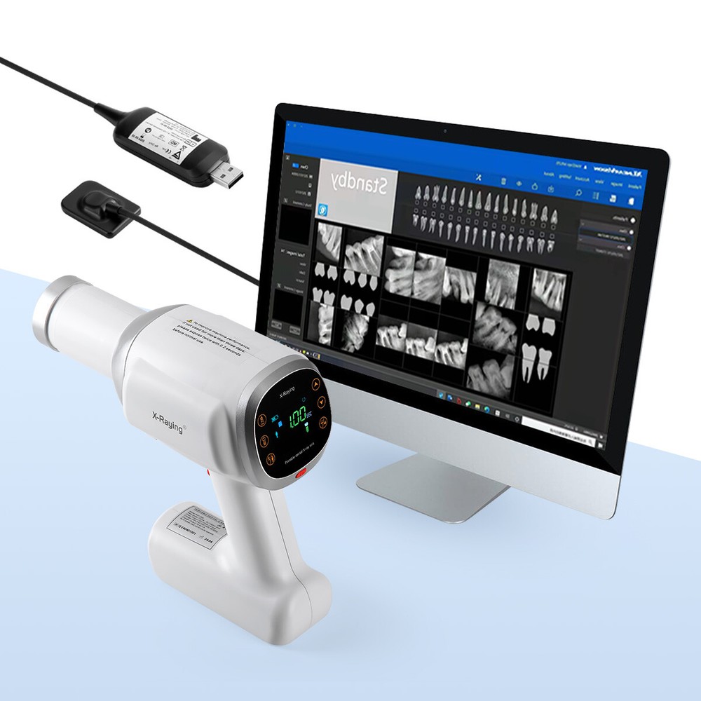 Portable Dental Ray Machine Unit Digital Imaging System High Frequency No Shield