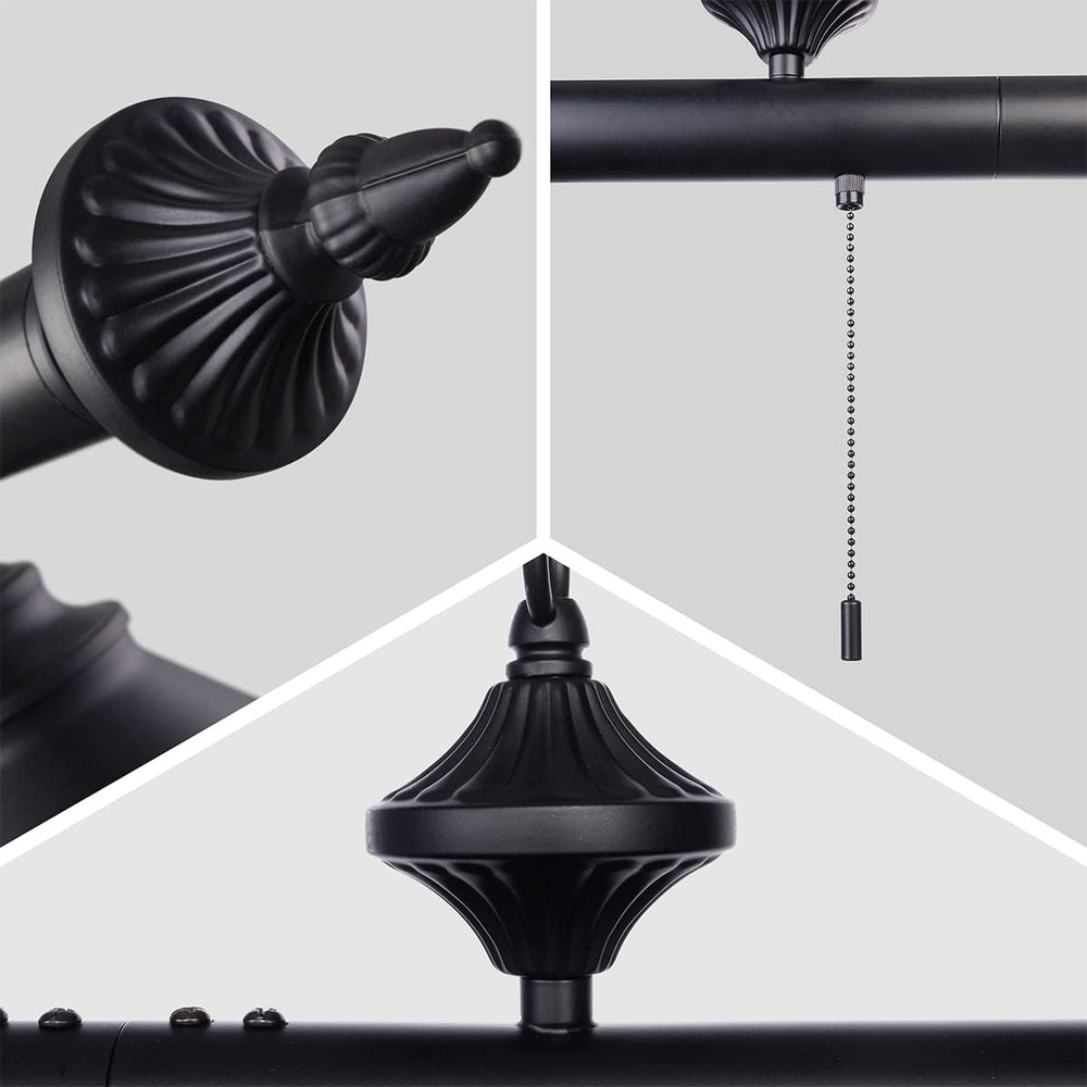 59In Billiard Pool Table Light with Pull Chain Switch on Pendant Light Fixture 3