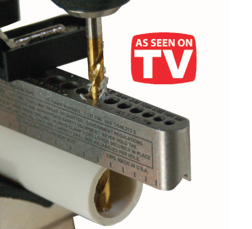 Drill Block - 17 holes - comparable to a portable drill press - drill anywhere!