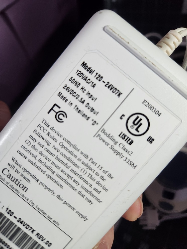 Safe and Warm Technology Electric Blanket Controller Mode 120-24VD7K