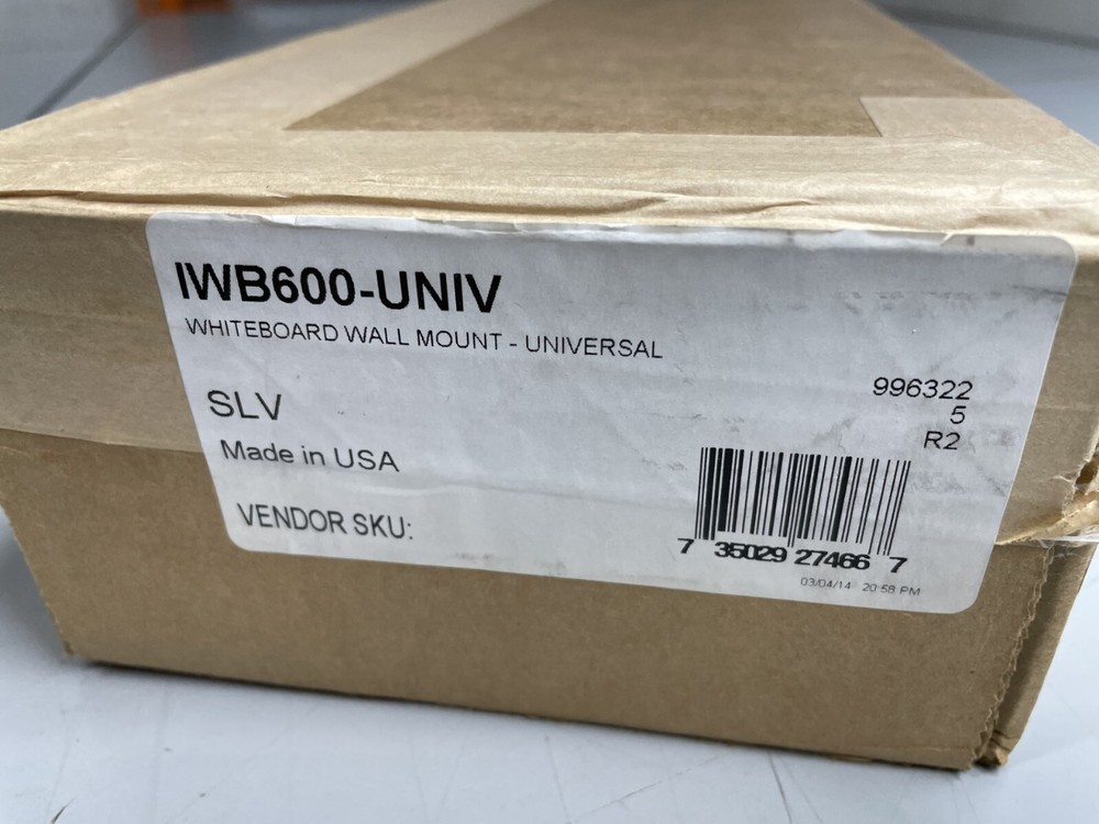 Peerless AV IWB600-UNIV Universal Whiteboard Mount Brackets / Mounting System