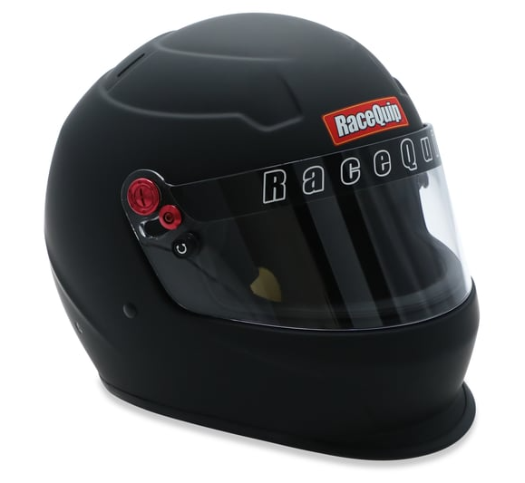 RaceQuip PRO20 Full Face Helmet Flat Black X-Small Snell SA2020 276991RQP