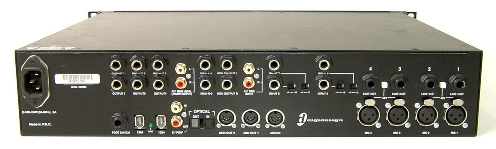 🔥【PRO TESTED】Digidesign Digi002 Rack Firewire Audio Interface! MIDI💥GUARANTY