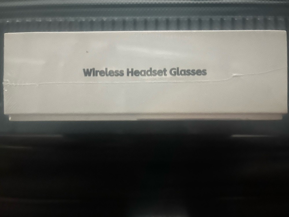 Wireless Headset Sunglasses XG88 Pro Bluetooth Unopened Package