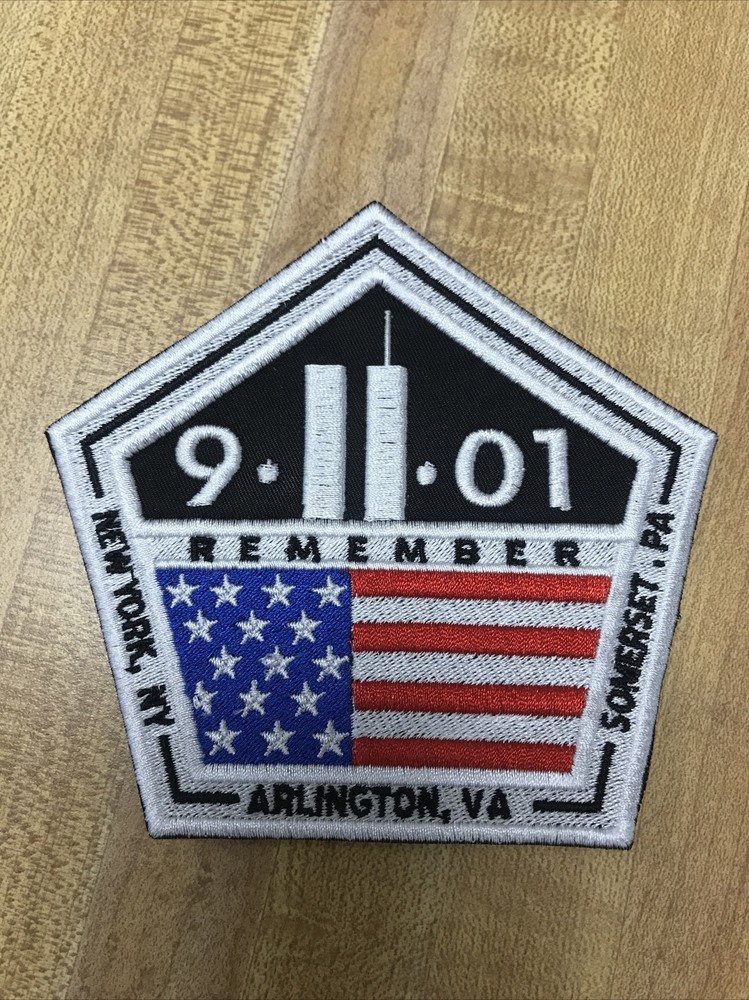 9-11-01 Remember Biker Patch