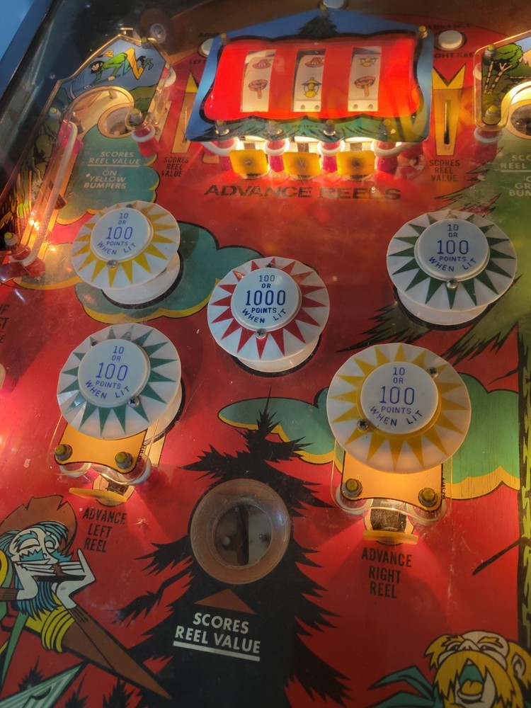 Williams Klondike Pinball Machine