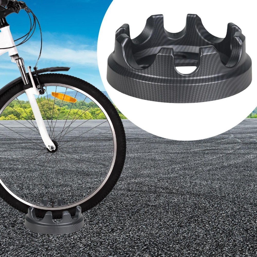 Bike Front Wheel Riser Block Display Rack Versatile Floor Protection Replacement