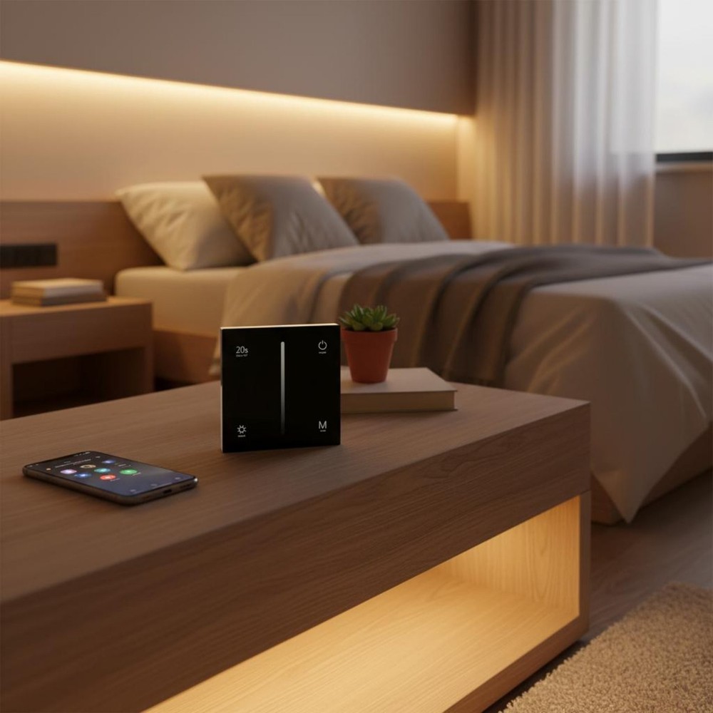 Single Color LED Controller Stepless Dimming LED Strip Light Controller