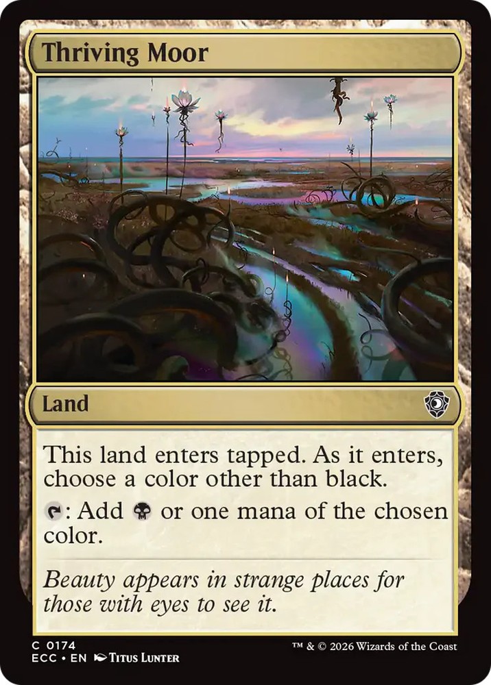 Thriving Moor [Lorwyn Eclipsed Commander]