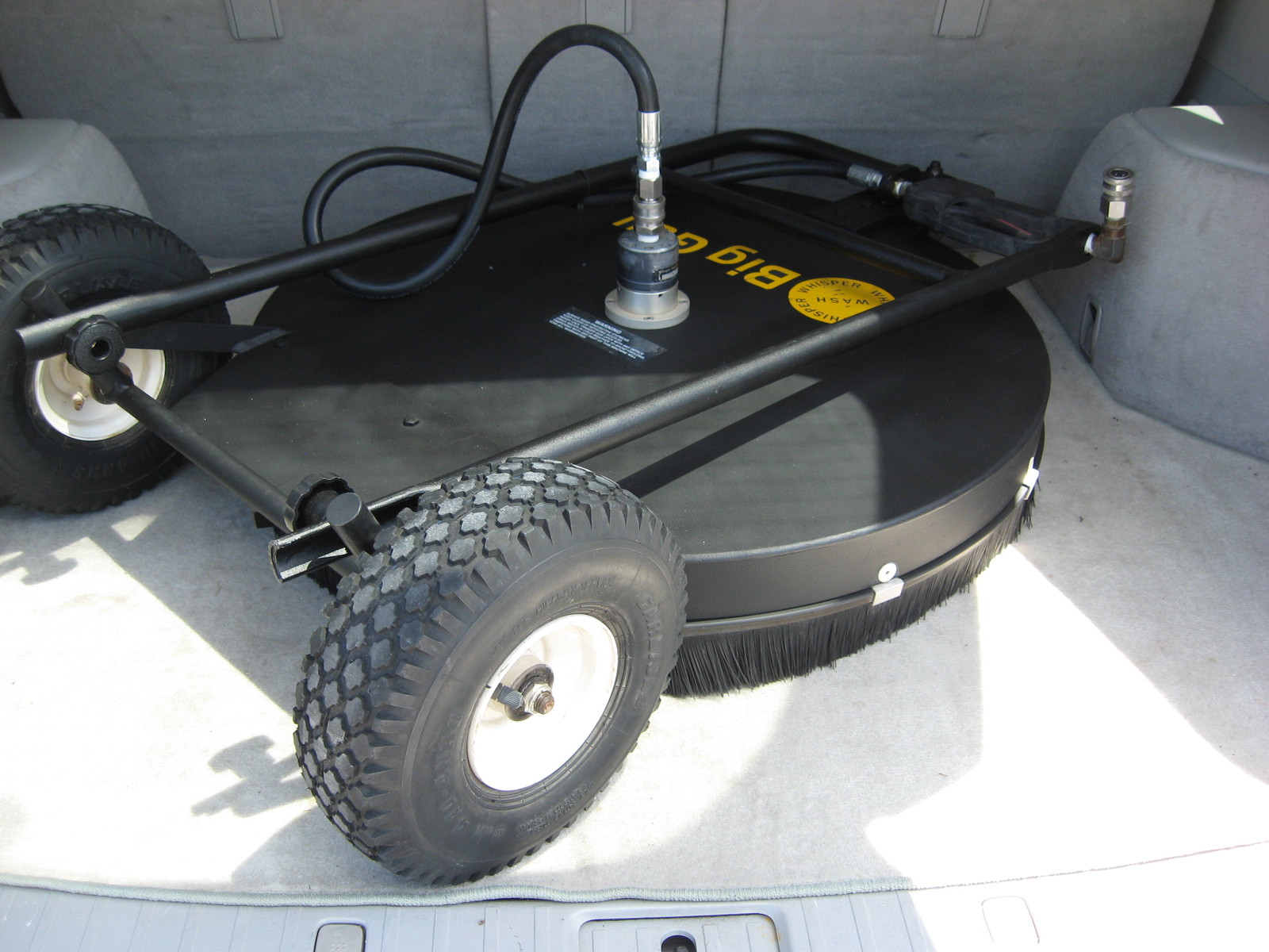 Surface Cleaner Folding handle conversion kit, for the Big Guy and others