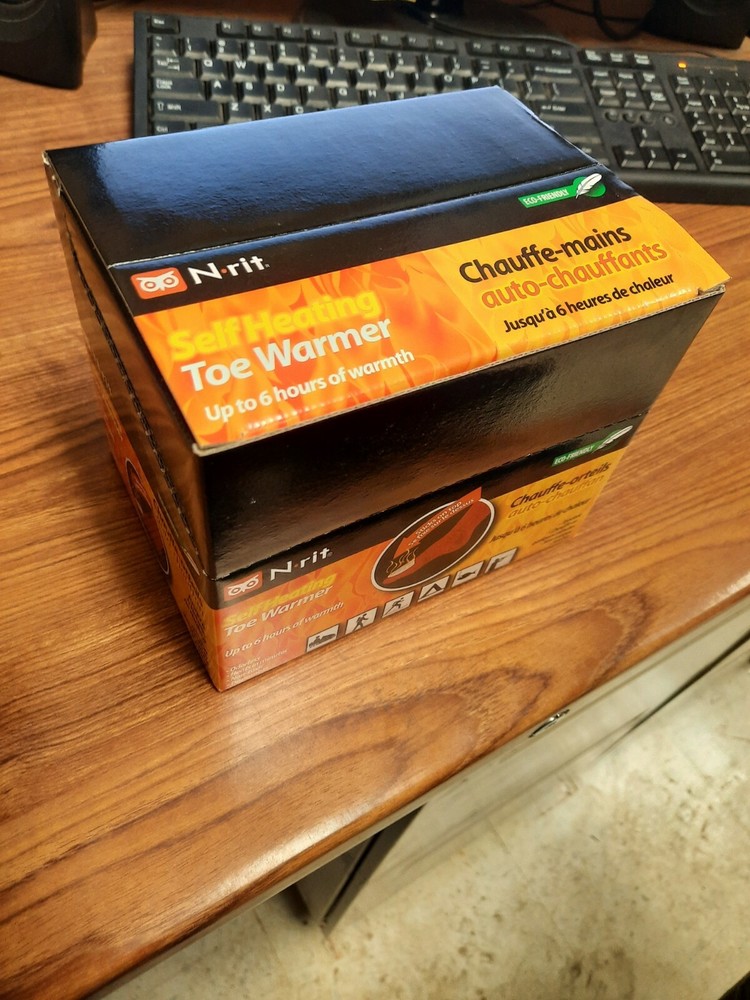 N_RIT Self Heating Toe Warmers-Full Box