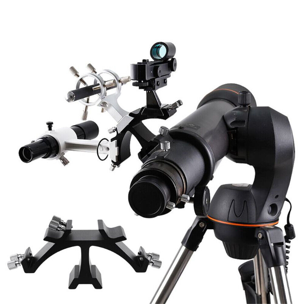 3-Head Finderscope Mounting Bracket Compatible with Astronomical Telescope