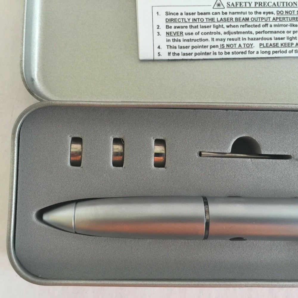 Executive Pen Drive USB, Laser Pointer, Flashlight, Ballpoint Pen, NOS 4 in 1