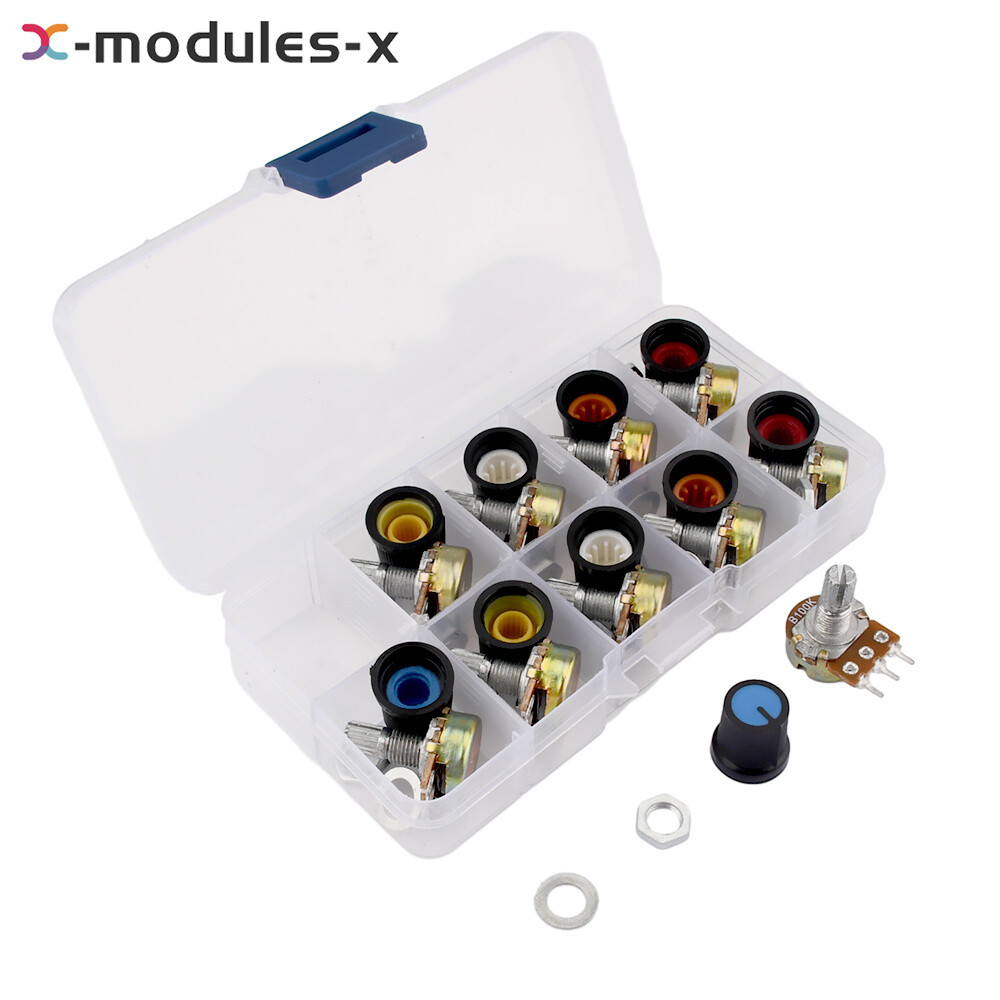 Rotating Cap Single Amplifier Adjustable Potentiometer WH148 Resistor kit DIY