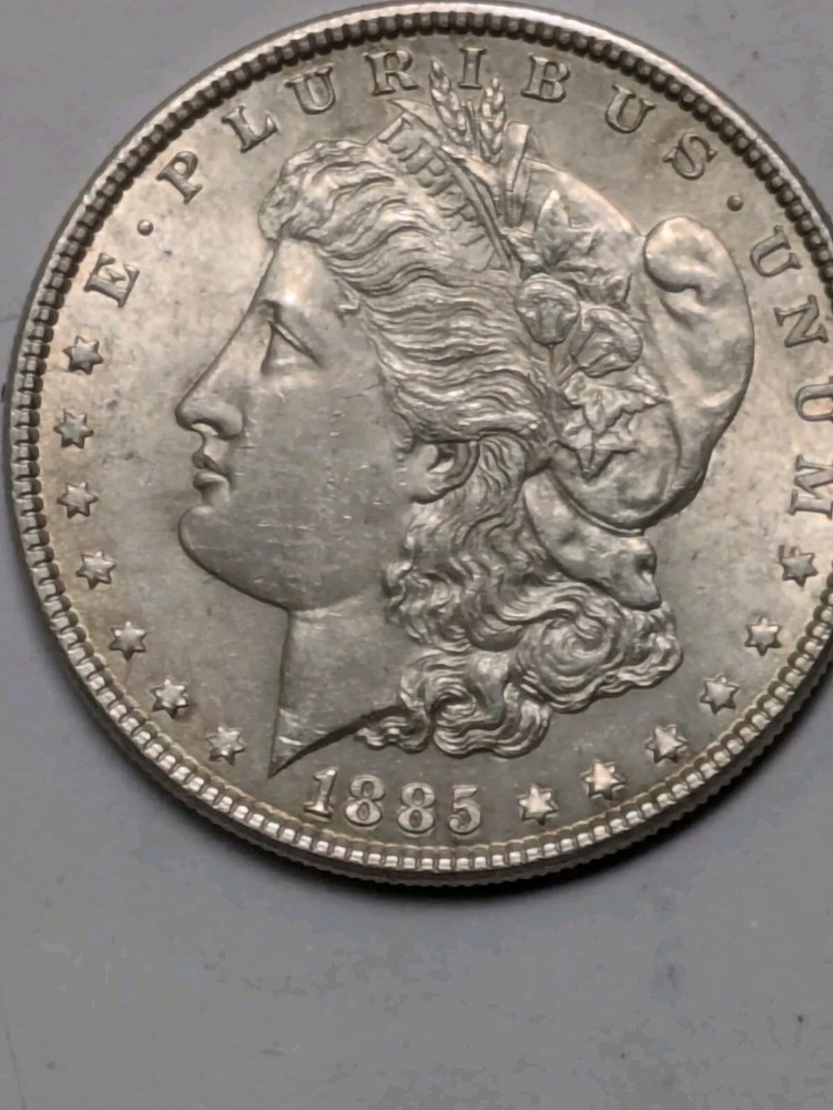 1885 P Morgan Silver Dollar Uncirculated $1