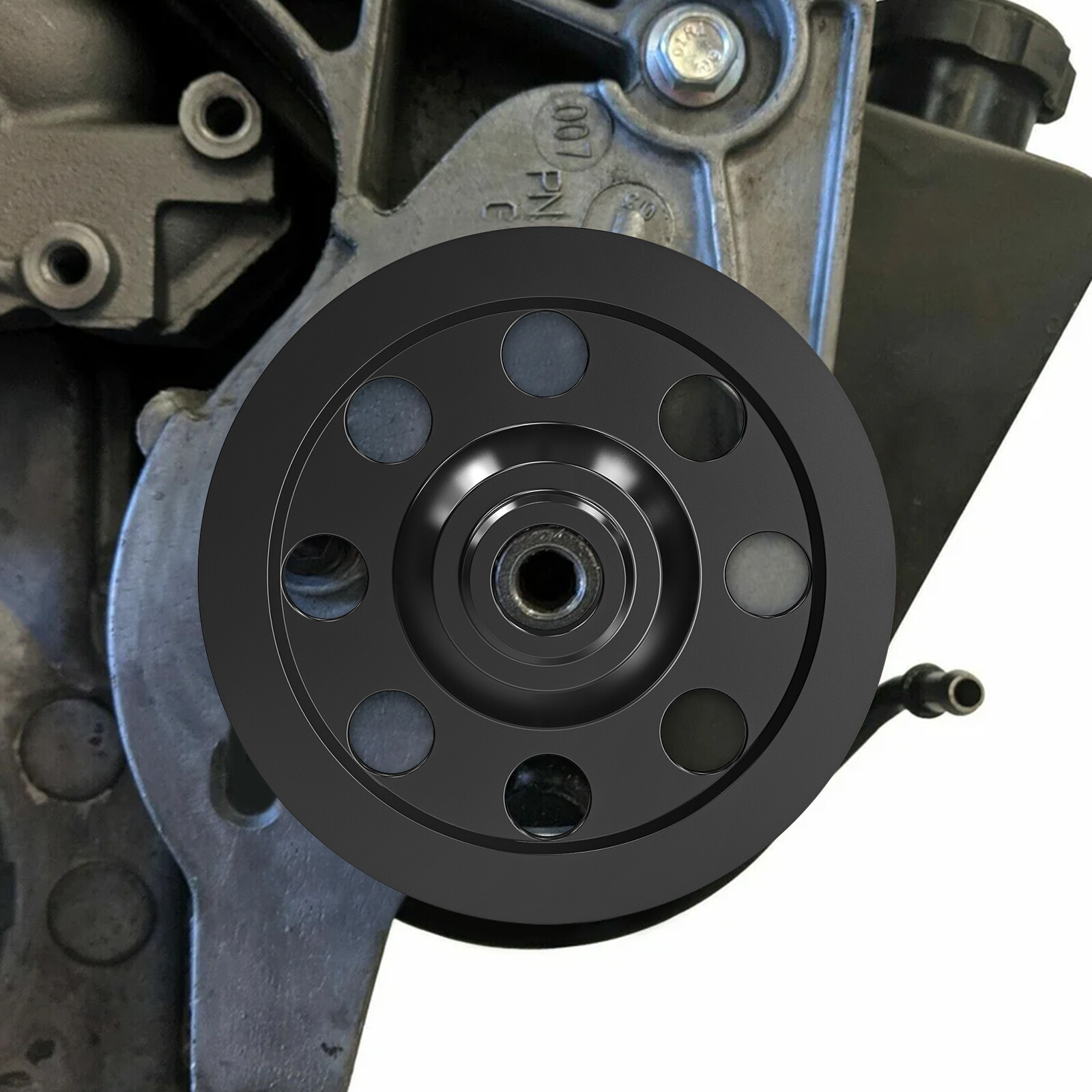 For LS Vortec Truck 5" Billet Aluminum Small Diameter Power Steering Pulley