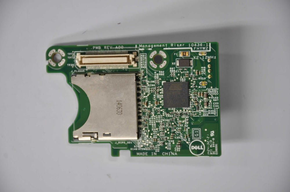 Dell PowerEdge M820 Dual SD Card Reader Module Used 5027G