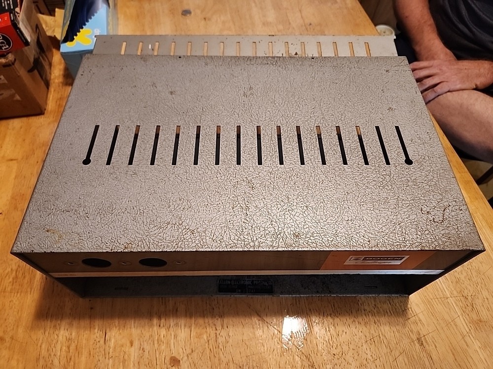 Bogen Challenger CHB50 PA Amp Chaissis And Custon Built Head Shell