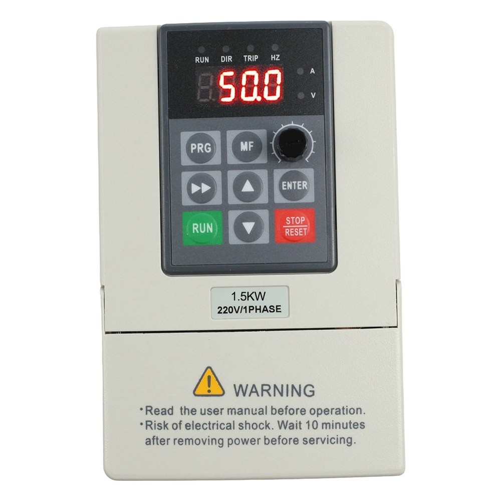 220V Input Variable Frequency Drive 3Phase Output 1 5KW for CNC Machines
