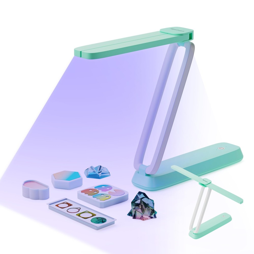 Resiners UV Light for Resin Curing, Light, onesize, Mint Green