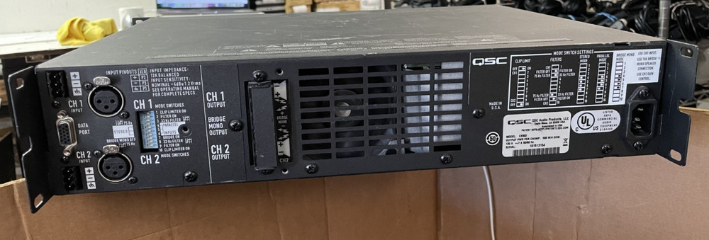QSC CX502 2-Channel Power Amplifier