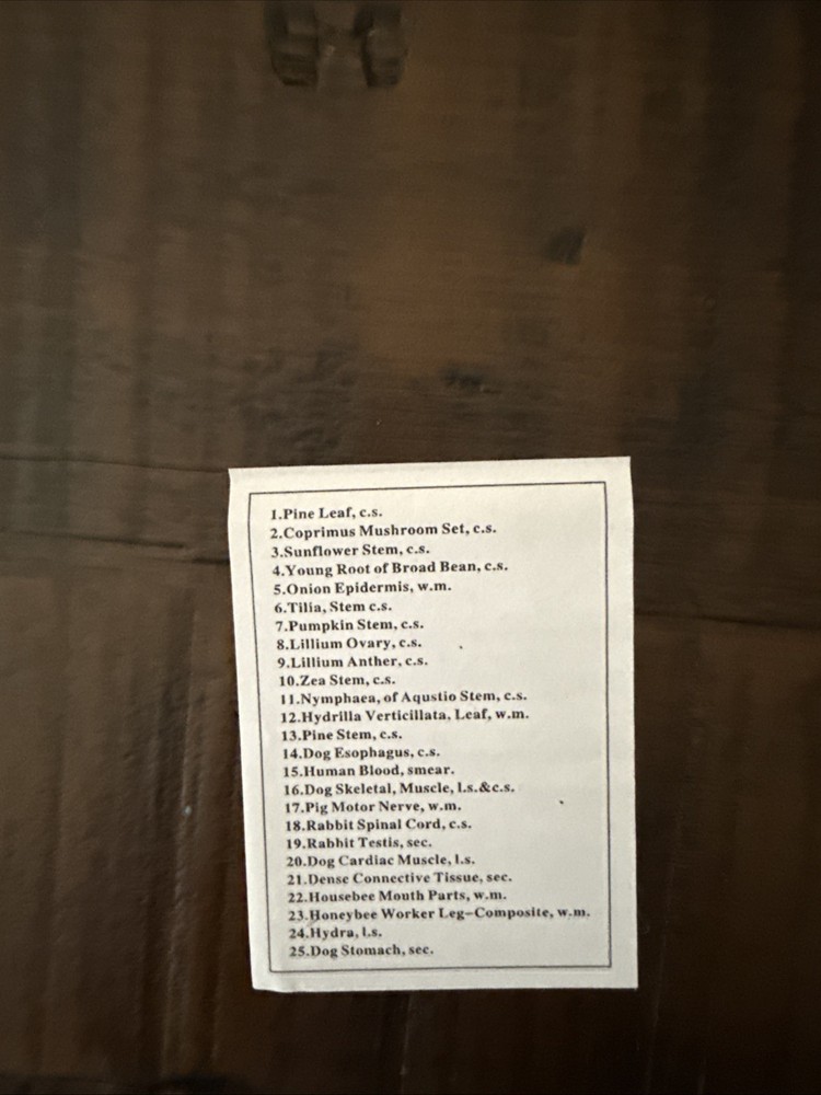 AmScope PS25W Prepared Slides