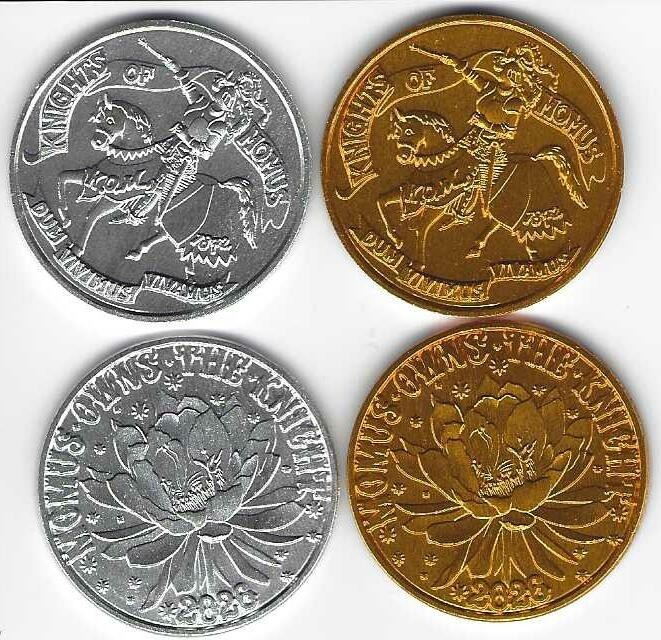 KREWE OF MOMUS 2026 MARDI GRAS DOUBLOON - MAGNOLIA