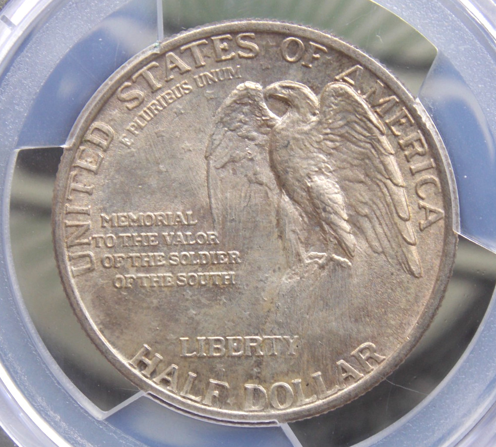 1925 Commemorative *STONE MOUNTAIN* Half Dollar 50c PCGS MS65 #852 Gem ECC&C Inc