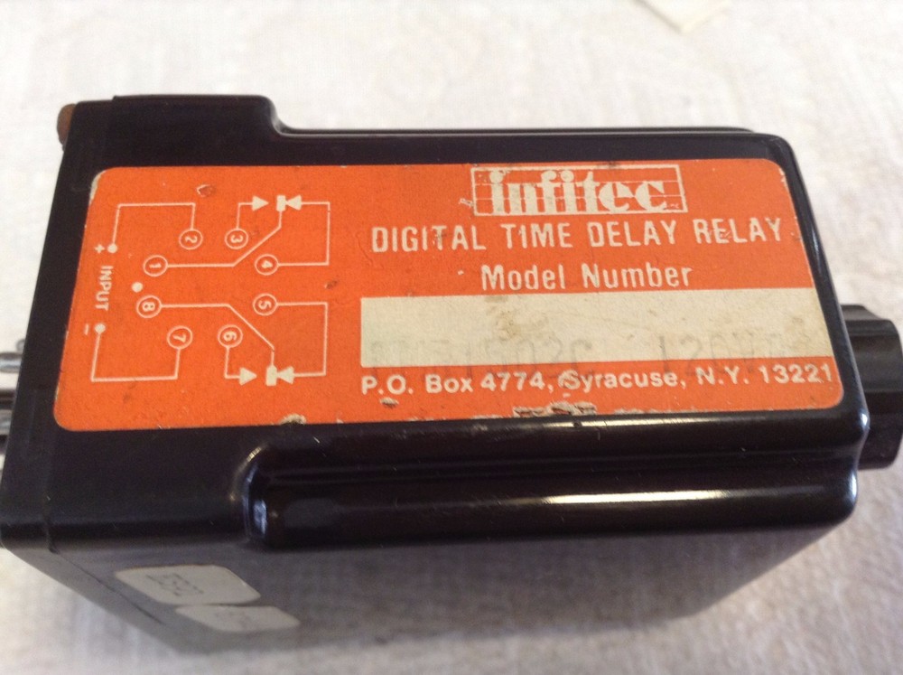 Infitec MMR1502C Digital Time Delay Relay