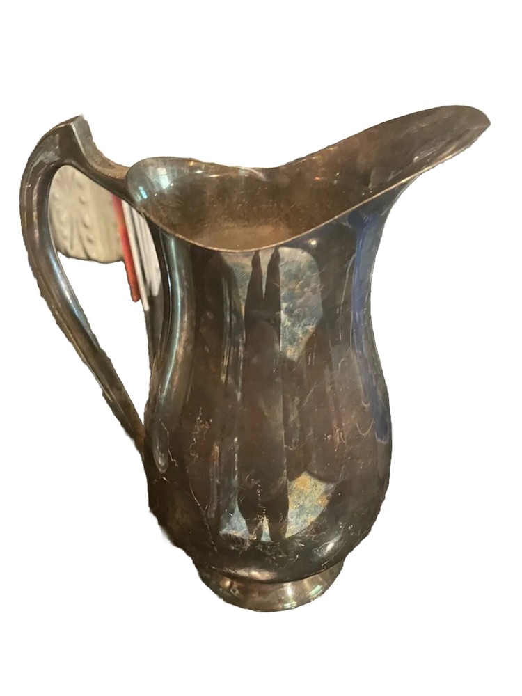 Vintage - Sheffield Silver (plated) Water Pitcher Marked on Bottom Nice