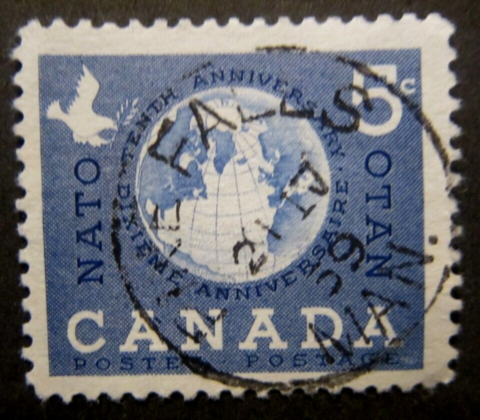 Canada #384 CDS Cancel Pine Falls, MB {ebhs74}