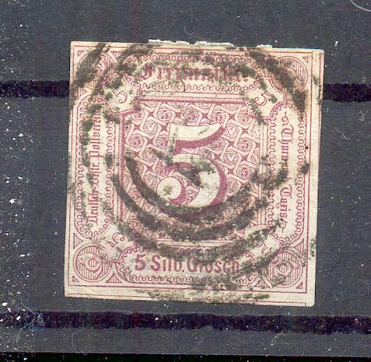 Taxis 18 Impeccable Postmarked (15341