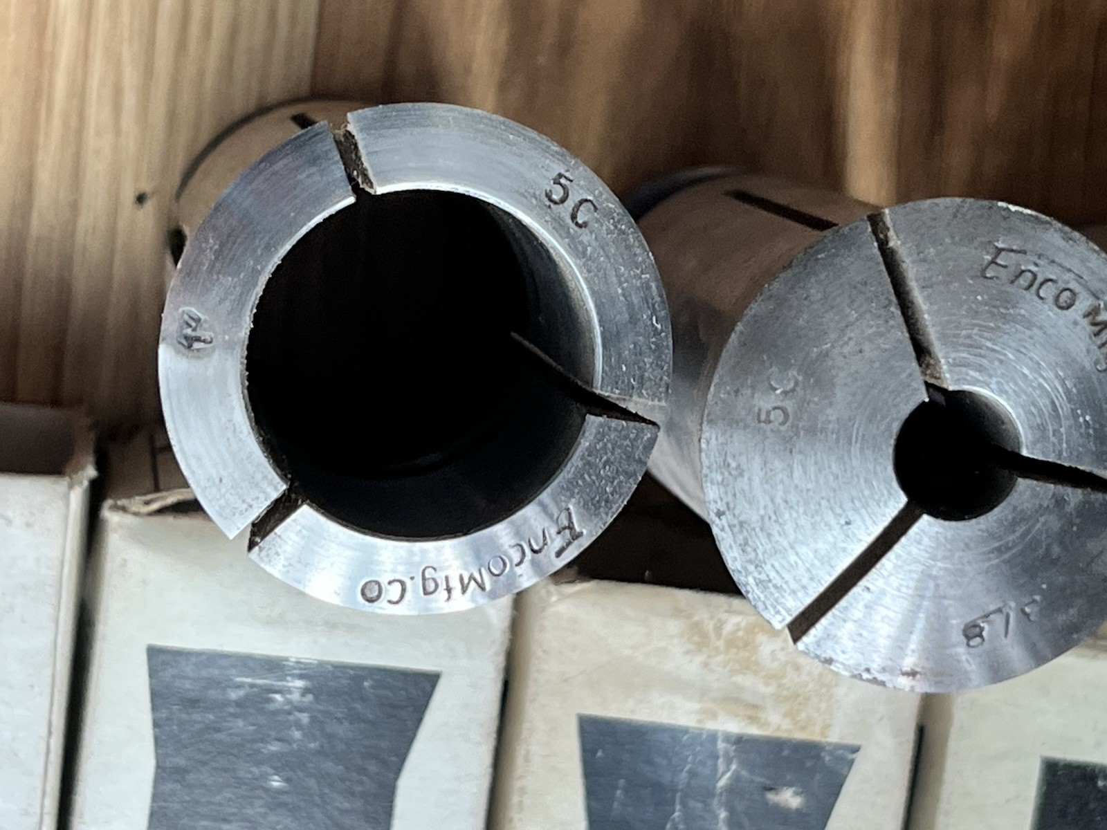 enco collets 5c lot 1/16"-1" QTY. 11 piece used