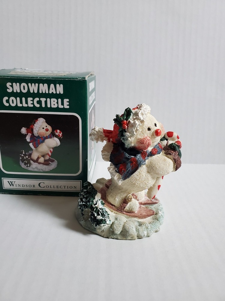 1994 Windsor Collection Snowman Figurines Set
