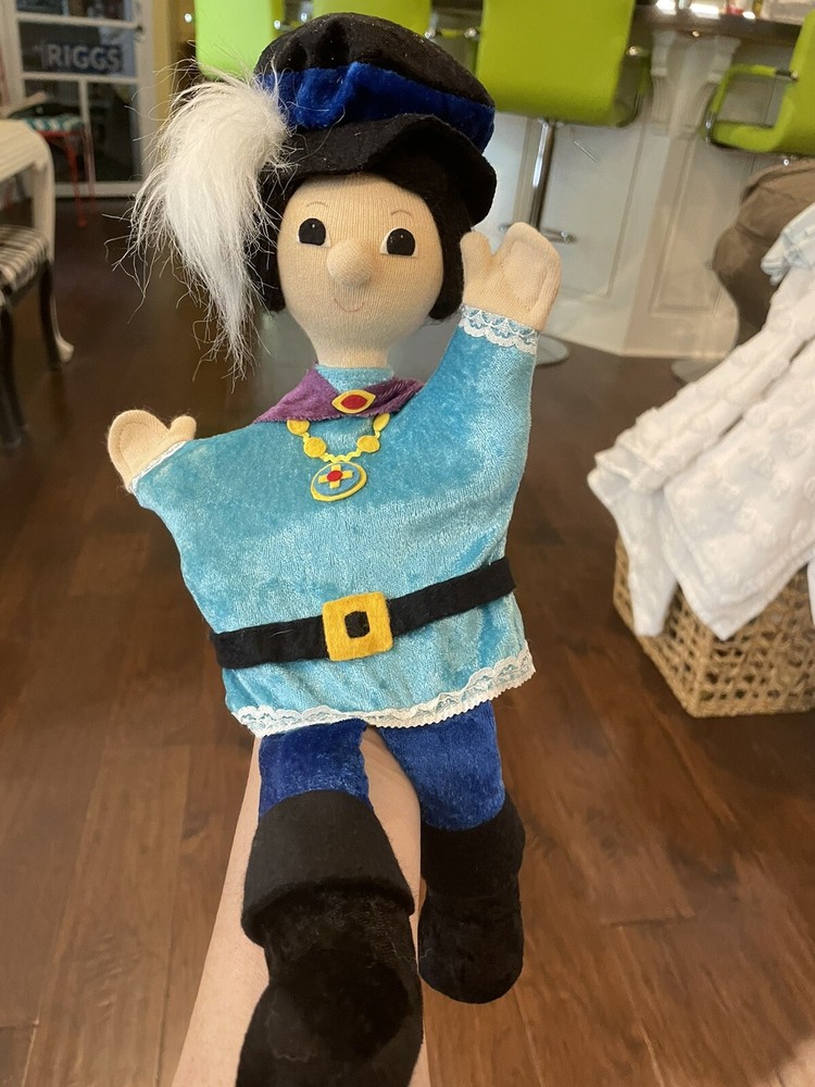 Prince boy hand puppet