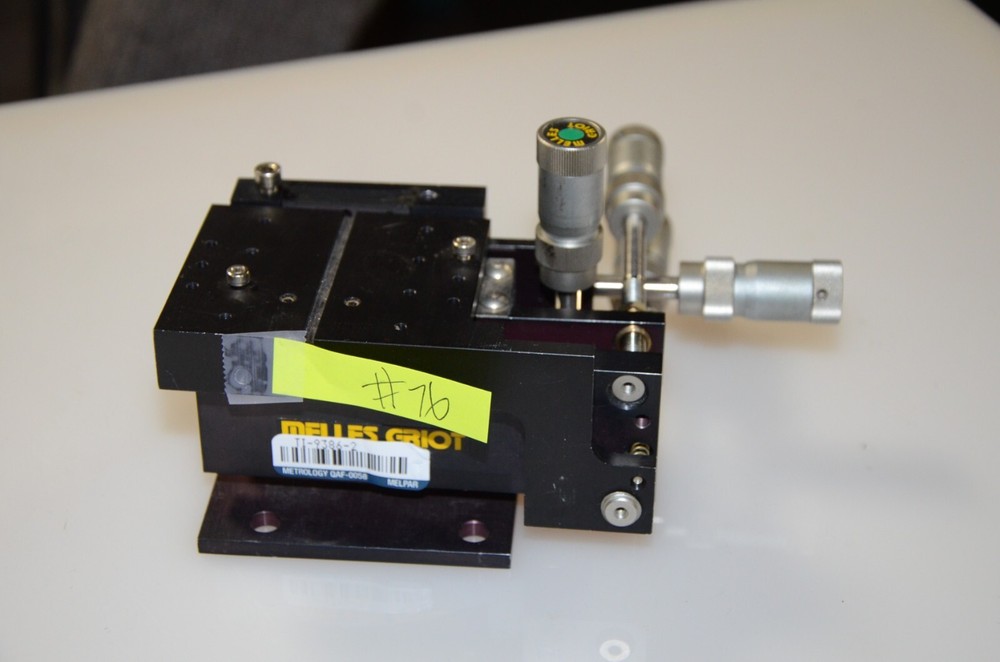 Melles Griot 4 Axis Linear Positioner Stage