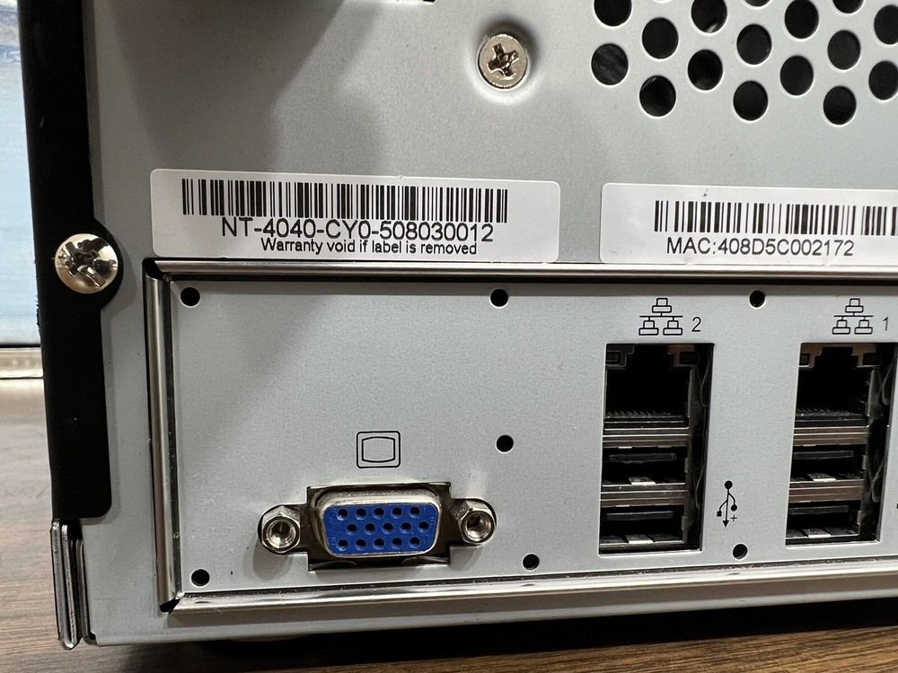 NUUO NT-4040Titan AS IS -UNTESTED