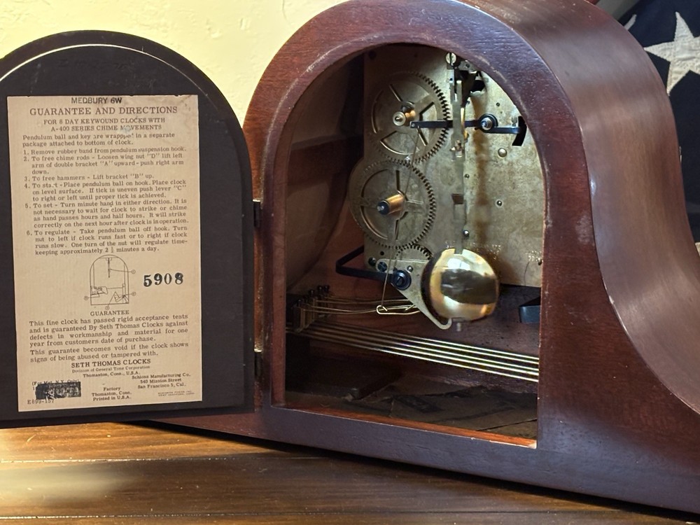 Seth Thomas Medbury Mantle Clock