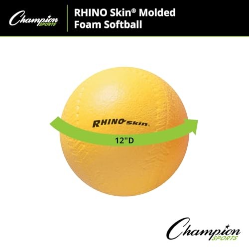 Coated High Density Foam Softball