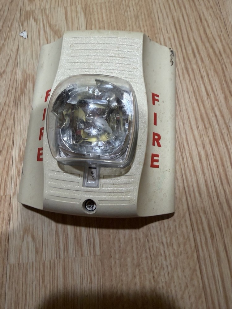 System Sensor SW Fire Alarm Strobe Wall White