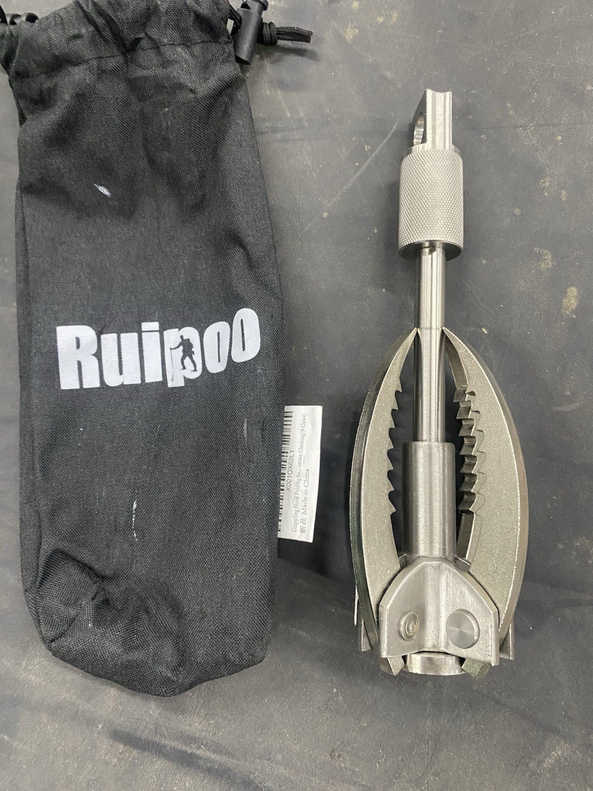 Grappling Hook Folding Claw Multifunctional Stainless Steel Hook for Outdoor ...