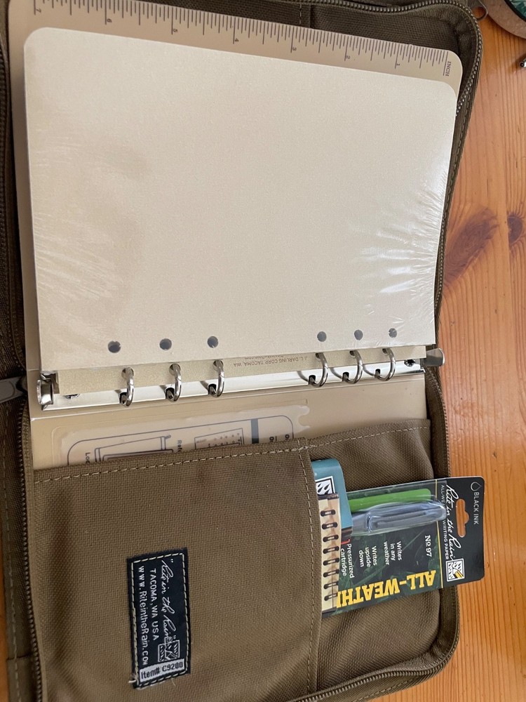 Rite in the Rain 980T Tactical Field Kit w/additional loader sheets